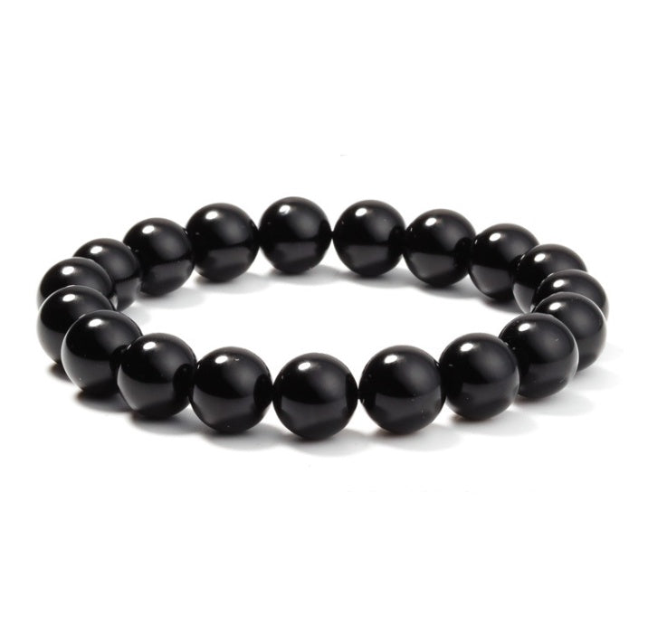 Black Onyx Geometric Bracelet for Women – Health-Care Beaded Bracelet