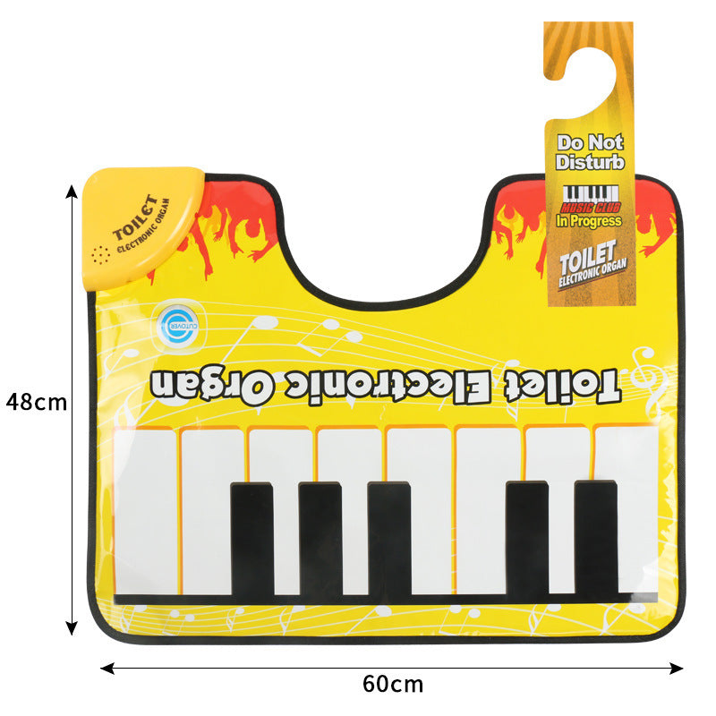 Toilet Electric Organ – Musical Keyboard Mat for Fun and Entertainment