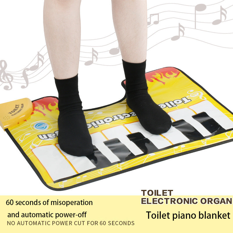 Toilet Electric Organ – Musical Keyboard Mat for Fun and Entertainment