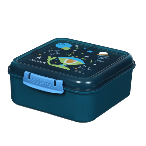Sistema Kids 1.25L Bento Cube Assorted