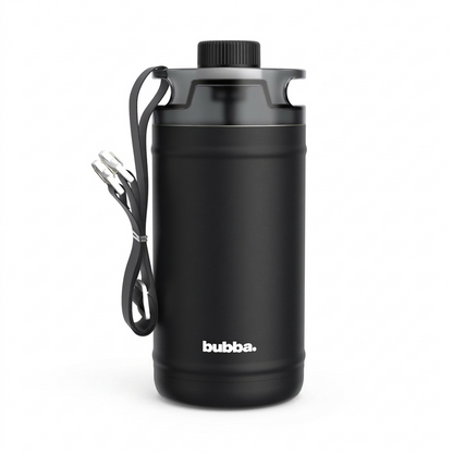 Pure hero shot of the bubba 64oz Insulated Stainless Steel Water Jug on a clean white background.